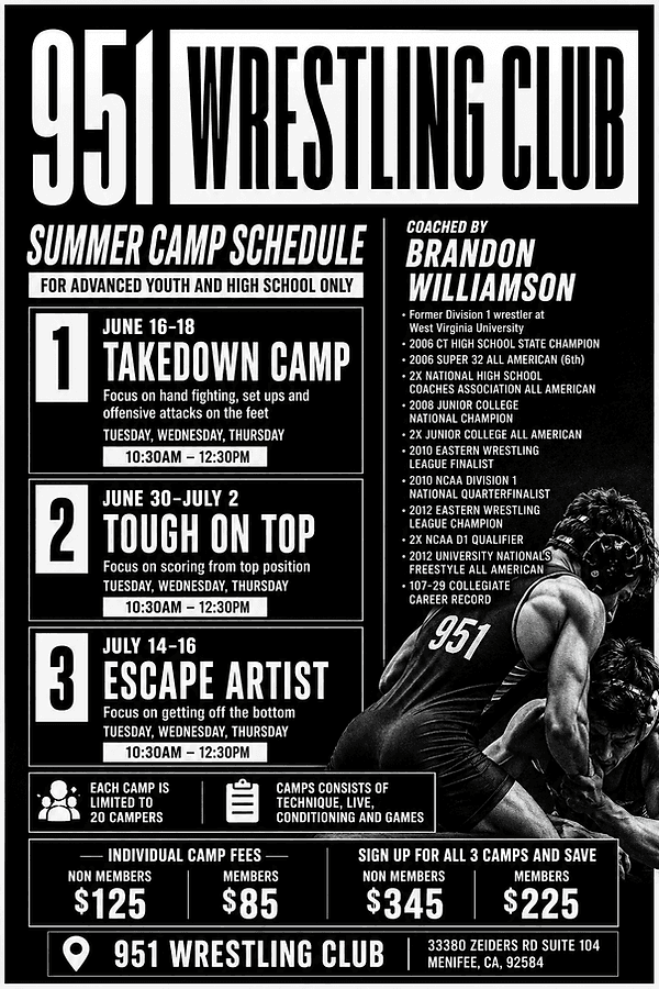 Main image of 951 Wrestling Club