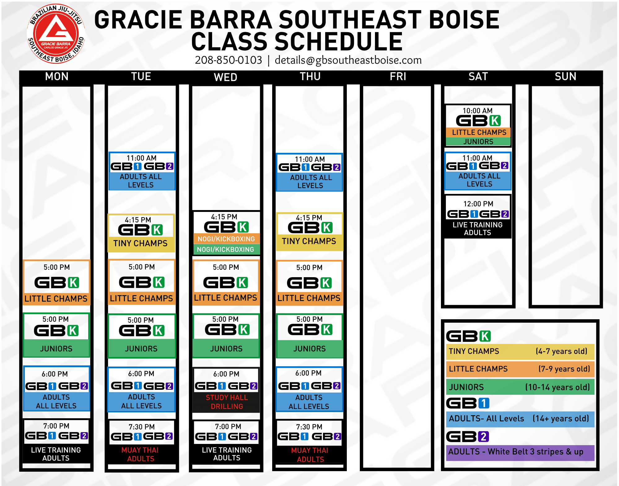 Main image of Gracie Barra Southeast Boise Brazilian Jiu-Jitsu and Self Defense