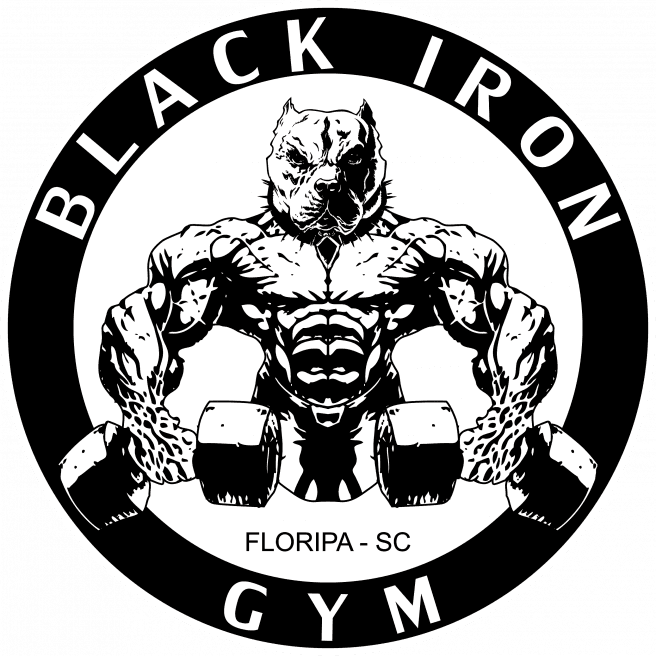 Academia Black Iron Gym logo