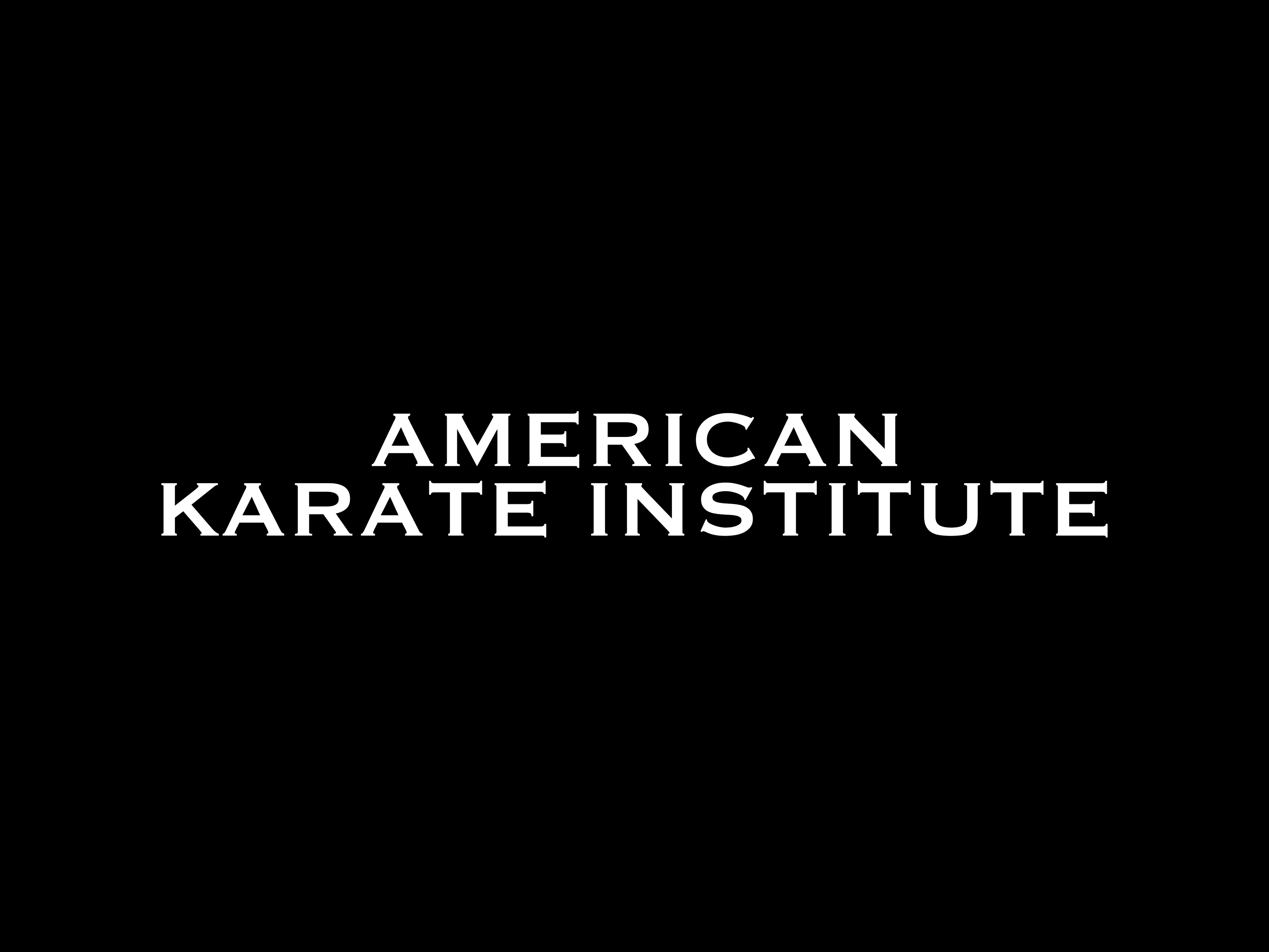 American Karate Institute logo
