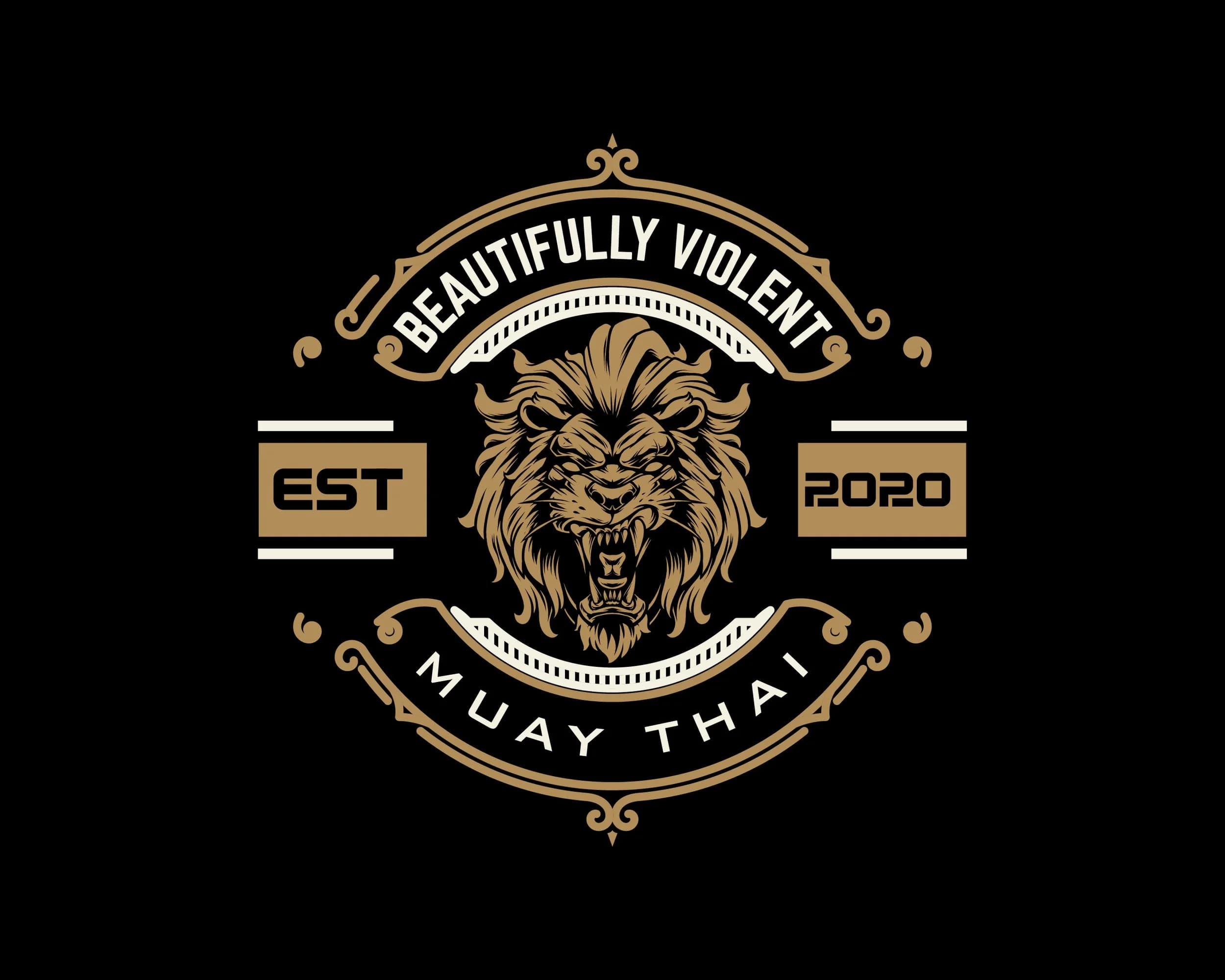 Beautifully Violent Muay Thai logo