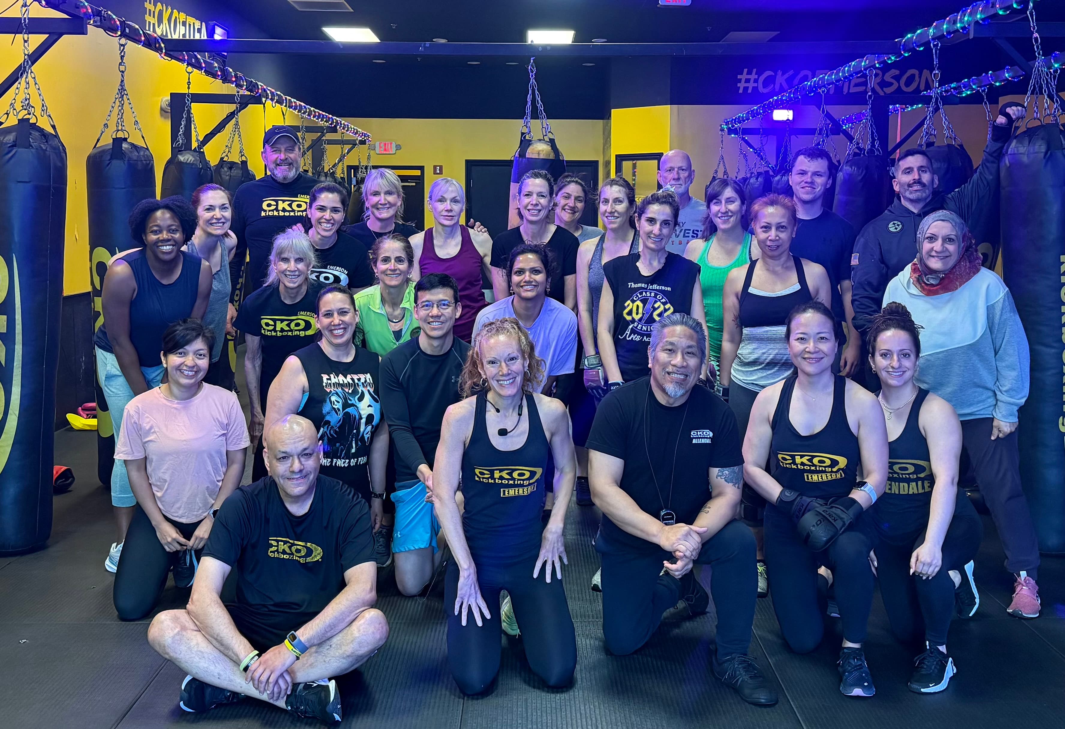 CKO Kickboxing Emerson logo