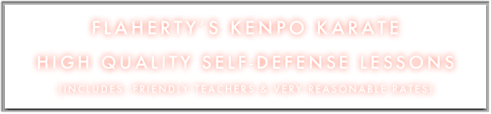 Flaherty's Kenpo Karate, Children Classes, Family Martial Arts Training, Self-Defense Lessons logo