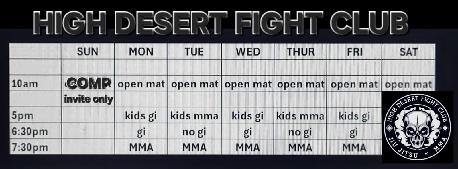 Main image of High Desert Fight Club