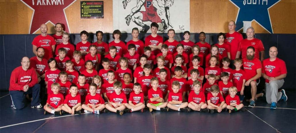 Jr Patriots St Louis Youth Wrestling Club logo