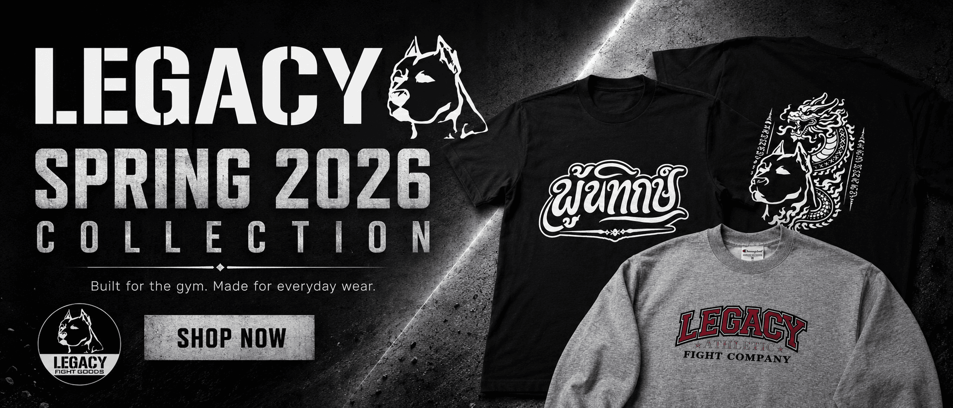 Legacy Fight Goods – Boxing, Muay Thai & BJJ Gear logo