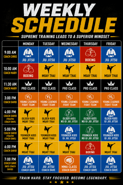Legend Mixed Martial Arts logo