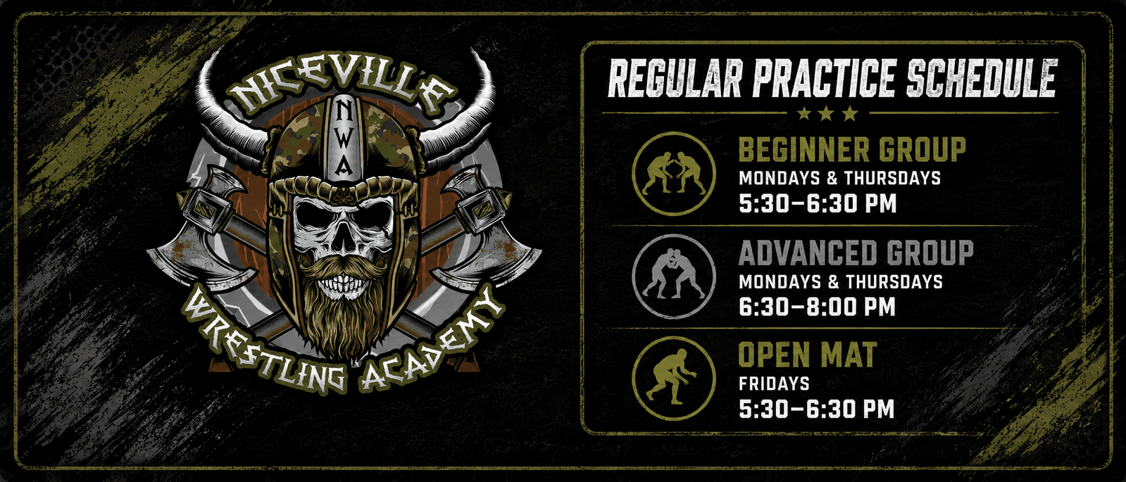 Niceville Wrestling Academy logo