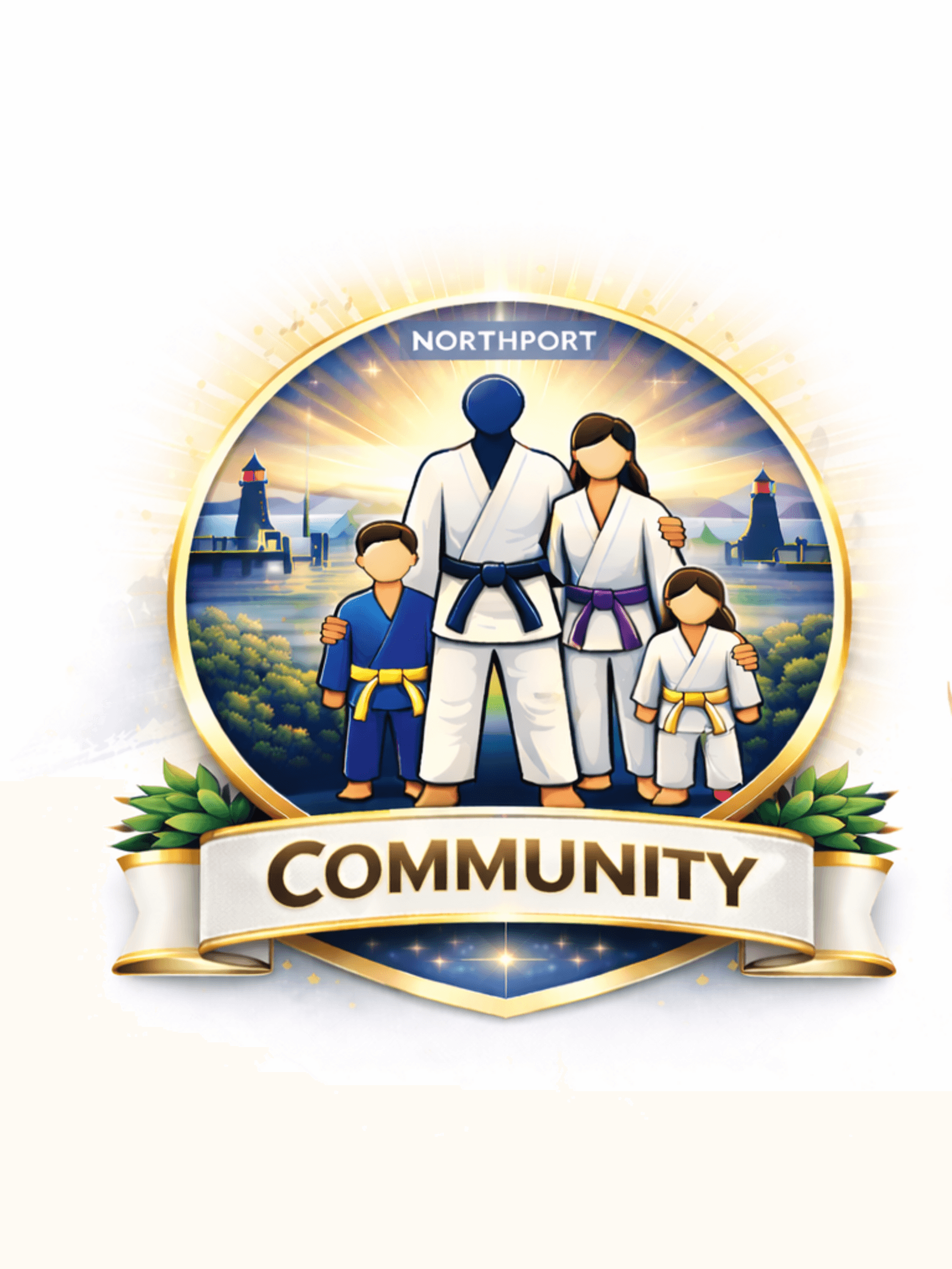 North East BJJ MMA logo