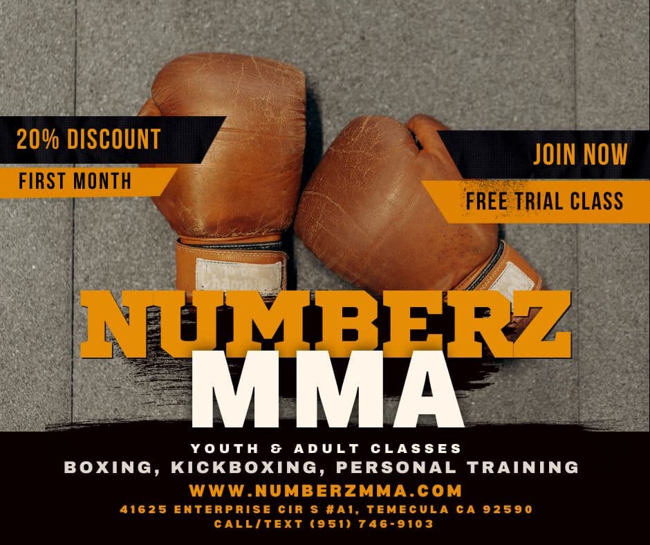NUMBERZ MMA logo
