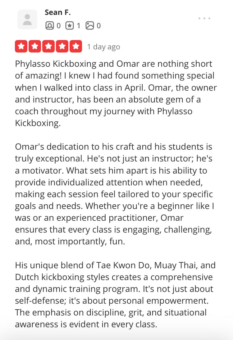 Main image of Phylasso Kickboxing