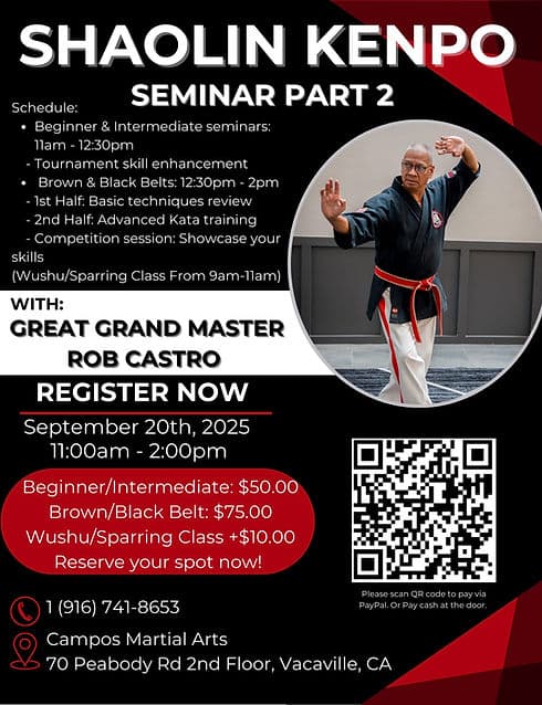 Main image of Shaolin Kenpo Martial Arts