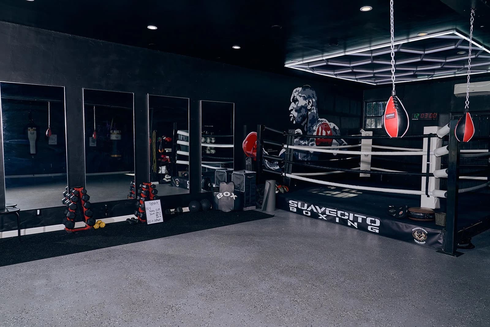 Suavecito Boxing logo