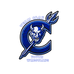 Team Clay Youth Wrestling Club logo
