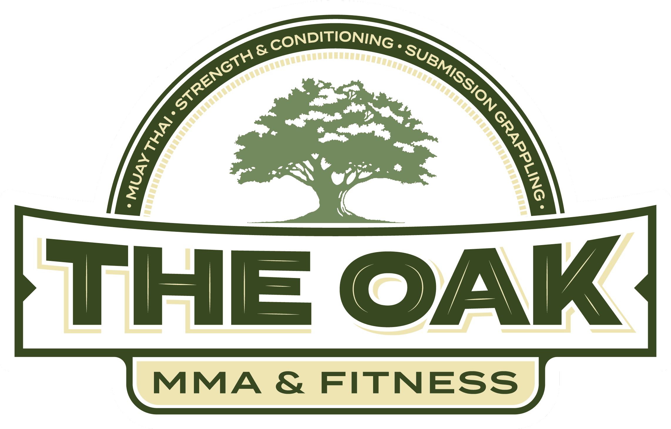 The Oak MMA & Fitness logo